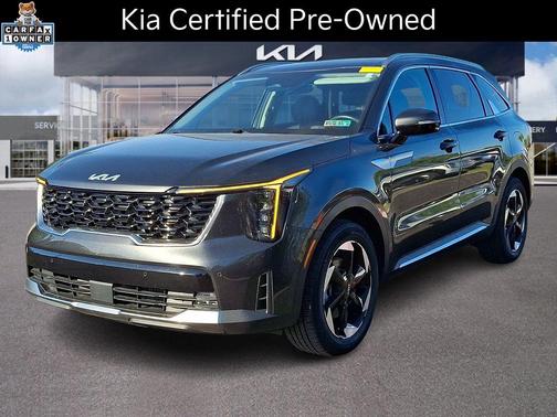 Interstellar Gray 2025 Kia Sorento Hybrid EX