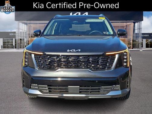 Interstellar Gray 2025 Kia Sorento Hybrid EX