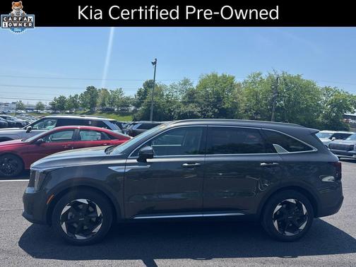 Interstellar Gray 2025 Kia Sorento Hybrid EX
