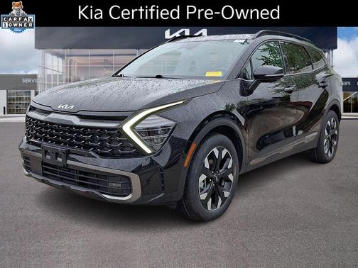 Fusion Black 2023 Kia Sportage Plug-In Hybrid X-Line Prestige