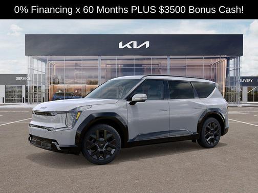 Gray 2026 Kia EV9 Land