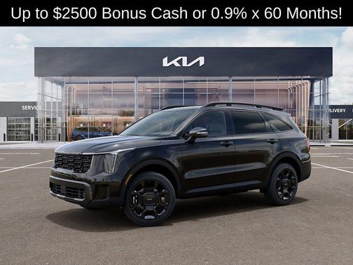 Ebony Black 2026 Kia Sorento EX