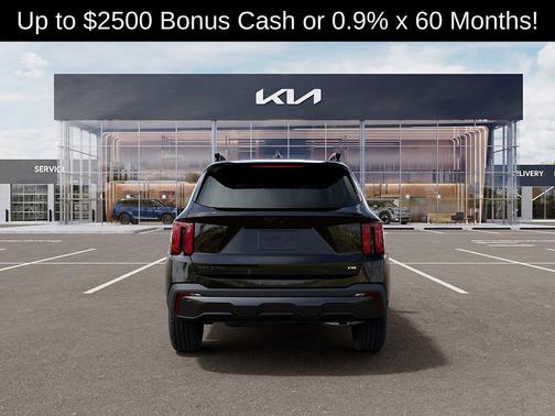 Ebony Black 2026 Kia Sorento EX