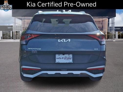 Gravity Gray 2023 Kia Sportage Hybrid EX