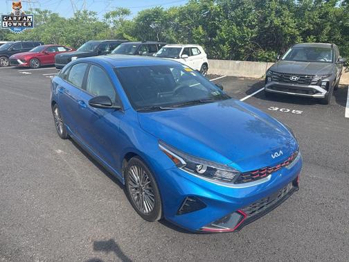 Sporty Blue 2022 Kia Forte GT-Line