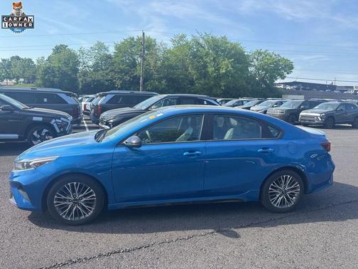 Sporty Blue 2022 Kia Forte GT-Line