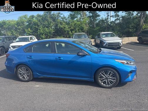 Sporty Blue 2022 Kia Forte GT-Line