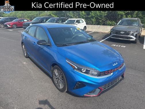 Sporty Blue 2022 Kia Forte GT-Line