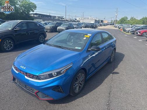 Sporty Blue 2022 Kia Forte GT-Line