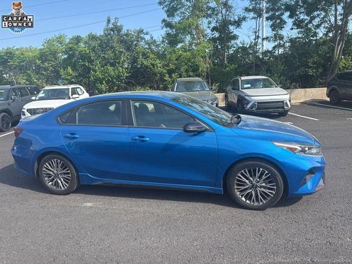 Sporty Blue 2022 Kia Forte GT-Line