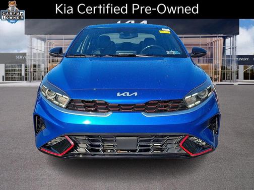 Sporty Blue 2022 Kia Forte GT-Line