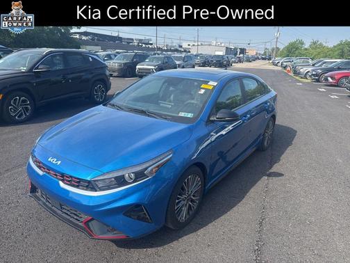 Sporty Blue 2022 Kia Forte GT-Line