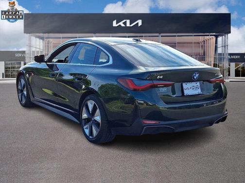 San Remo Green Metallic 2023 BMW i4 Gran Coupe eDrive35
