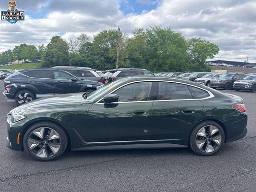 San Remo Green Metallic 2023 BMW i4 Gran Coupe eDrive35