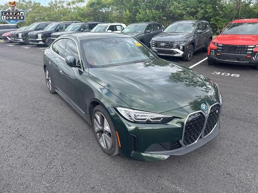 San Remo Green Metallic 2023 BMW i4 Gran Coupe eDrive35