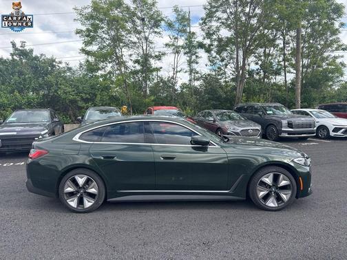 San Remo Green Metallic 2023 BMW i4 Gran Coupe eDrive35