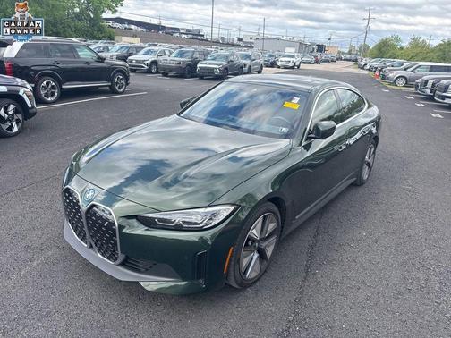 San Remo Green Metallic 2023 BMW i4 Gran Coupe eDrive35
