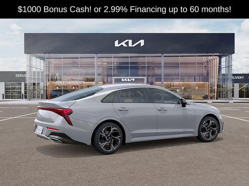 Gray 2026 Kia K5 GT-Line AWD