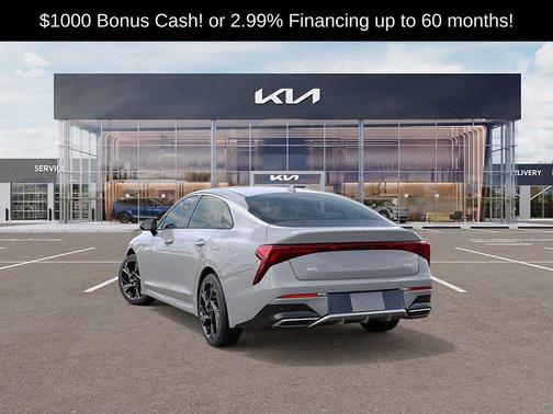 Gray 2026 Kia K5 GT-Line AWD