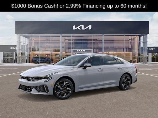 Gray 2026 Kia K5 GT-Line AWD