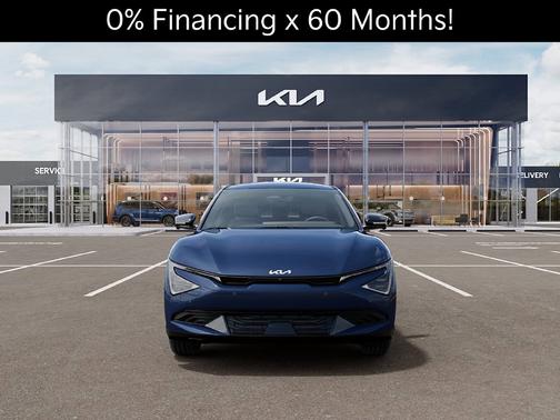 Midnight Lake Blue 2026 Kia EV6 Wind