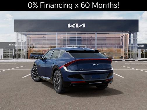 Midnight Lake Blue 2026 Kia EV6 Wind