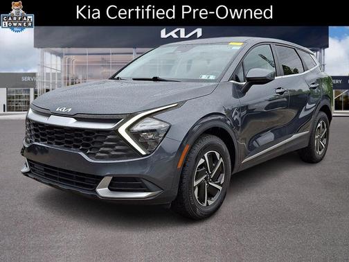 Gravity Gray 2023 Kia Sportage Hybrid LX