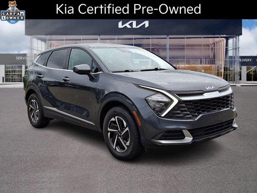Gravity Gray 2023 Kia Sportage Hybrid LX