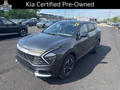 Gravity Gray 2023 Kia Sportage Hybrid LX