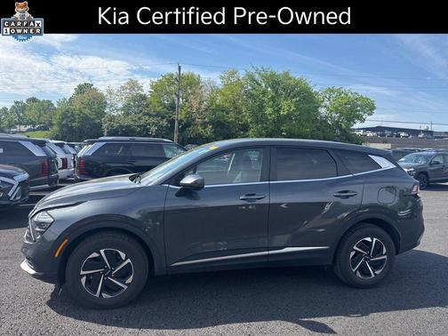 Gravity Gray 2023 Kia Sportage Hybrid LX