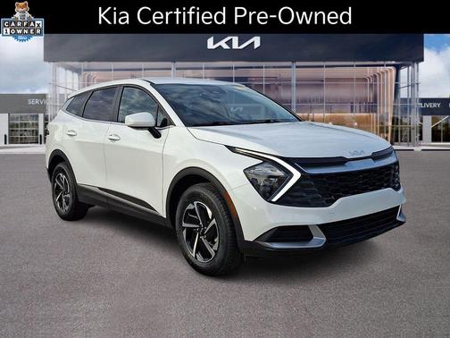 Snow White Pearl 2023 Kia Sportage Hybrid LX