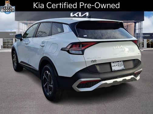 Snow White Pearl 2023 Kia Sportage Hybrid LX