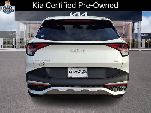Snow White Pearl 2023 Kia Sportage Hybrid LX