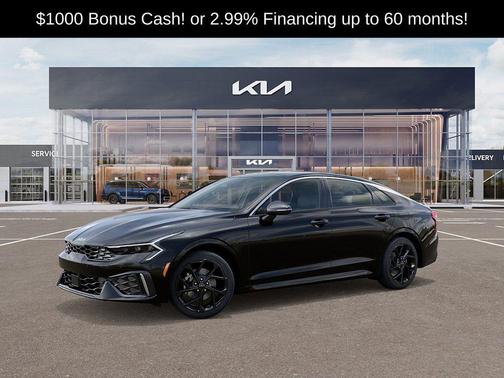 Aurora Black 2026 Kia K5 GT-Line AWD