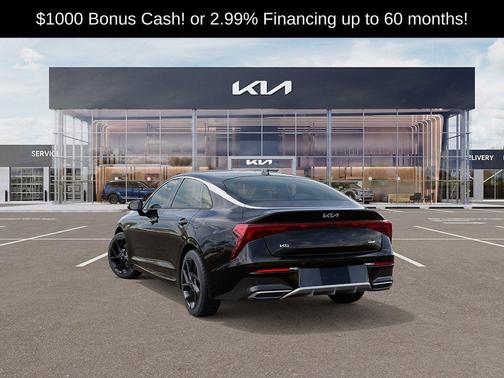 Aurora Black 2026 Kia K5 GT-Line AWD