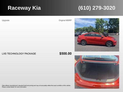 Fire Orange 2024 Kia Forte LXS