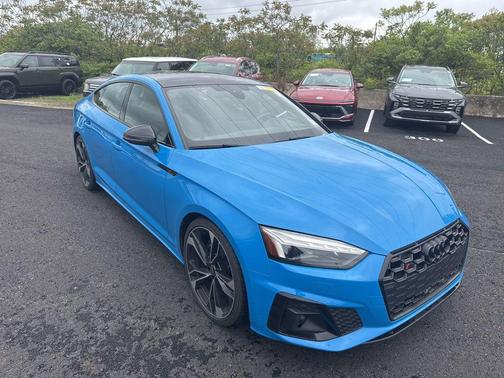 Blue 2022 Audi S5 3.0T Prestige