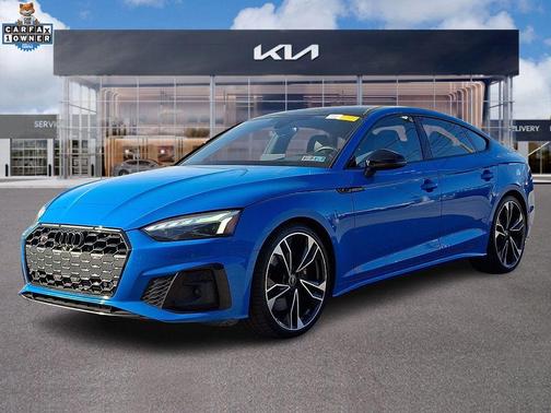 Blue 2022 Audi S5 3.0T Prestige