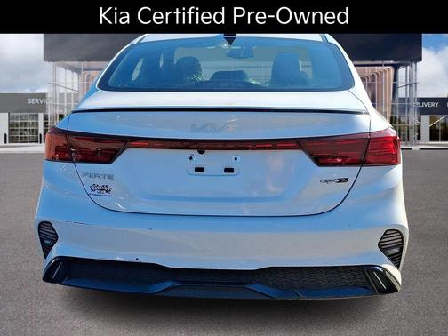 Snow White Pearl 2023 Kia Forte GT-Line
