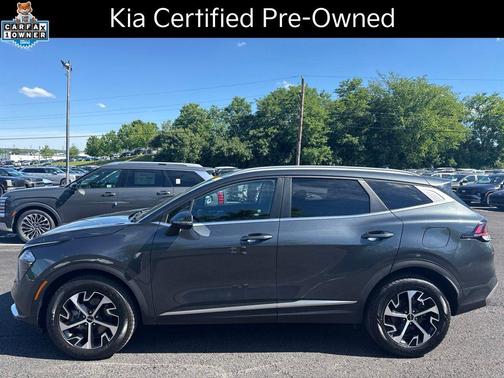 Gravity Gray 2023 Kia Sportage Hybrid EX