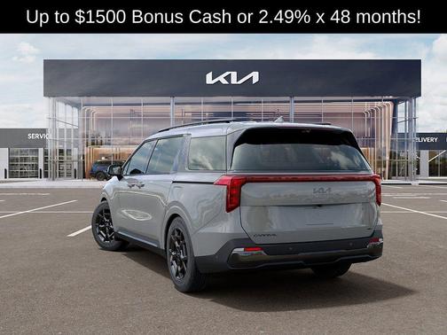Ceramic Silver 2026 Kia Carnival Hybrid SX
