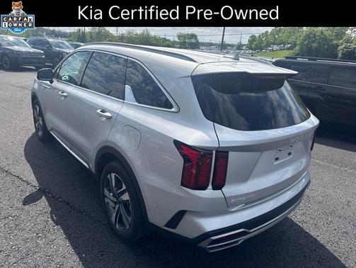 Silky Silver 2023 Kia Sorento Hybrid EX
