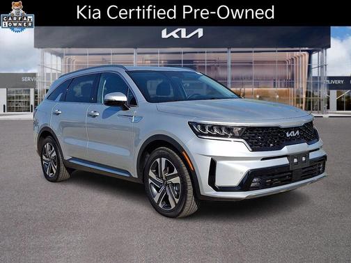 Silky Silver 2023 Kia Sorento Hybrid EX