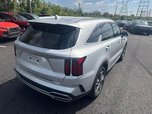 Silky Silver 2023 Kia Sorento Hybrid EX