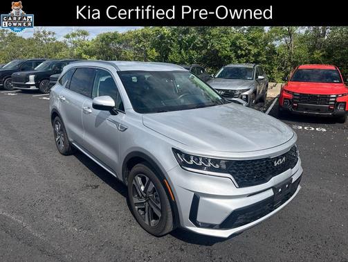 Silky Silver 2023 Kia Sorento Hybrid EX