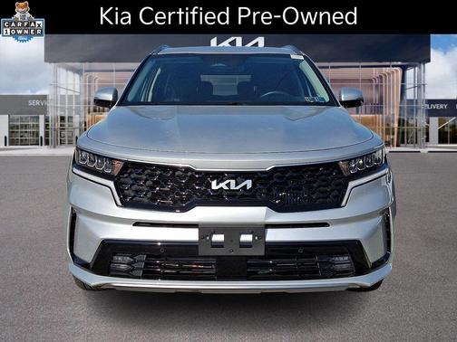 Silky Silver 2023 Kia Sorento Hybrid EX