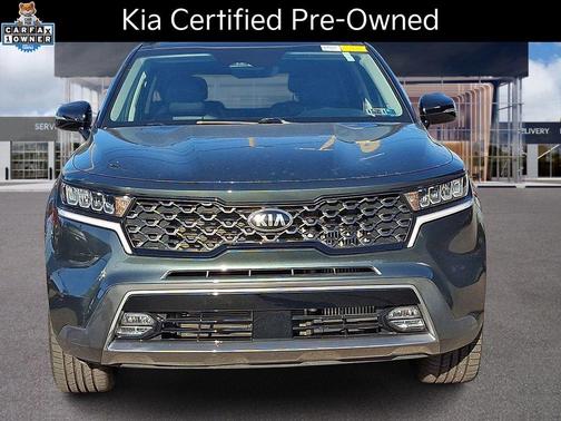 Aruba Green 2021 Kia Sorento EX