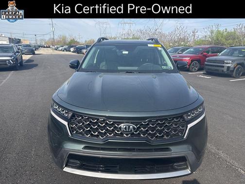 Aruba Green 2021 Kia Sorento EX