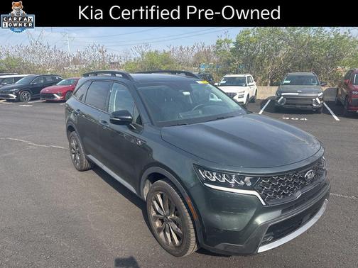 Aruba Green 2021 Kia Sorento EX