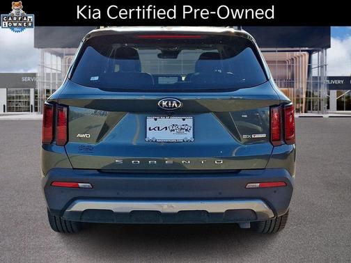 Aruba Green 2021 Kia Sorento EX